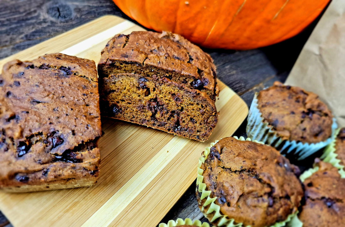 Pumpkin Banana Muffins