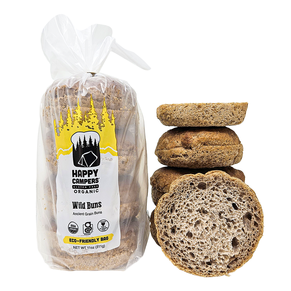 限定品1000個　リリパット　 HAPPY CAMPERS 限定品 Buy Gluten Free Burger Bun Online | Wild Buns | Happy Campers