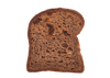 slice of organic gluten-free raisin bread