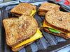 Elevated Grilled-Cheese sandwich