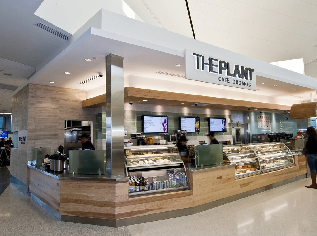 The Plant Café + Happy Campers = 100% Organic Sandwiches!