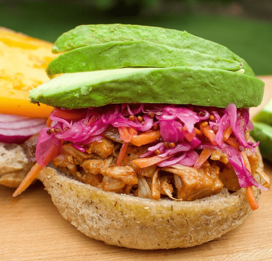 Sweet & Spicy BBQ Jackfruit!