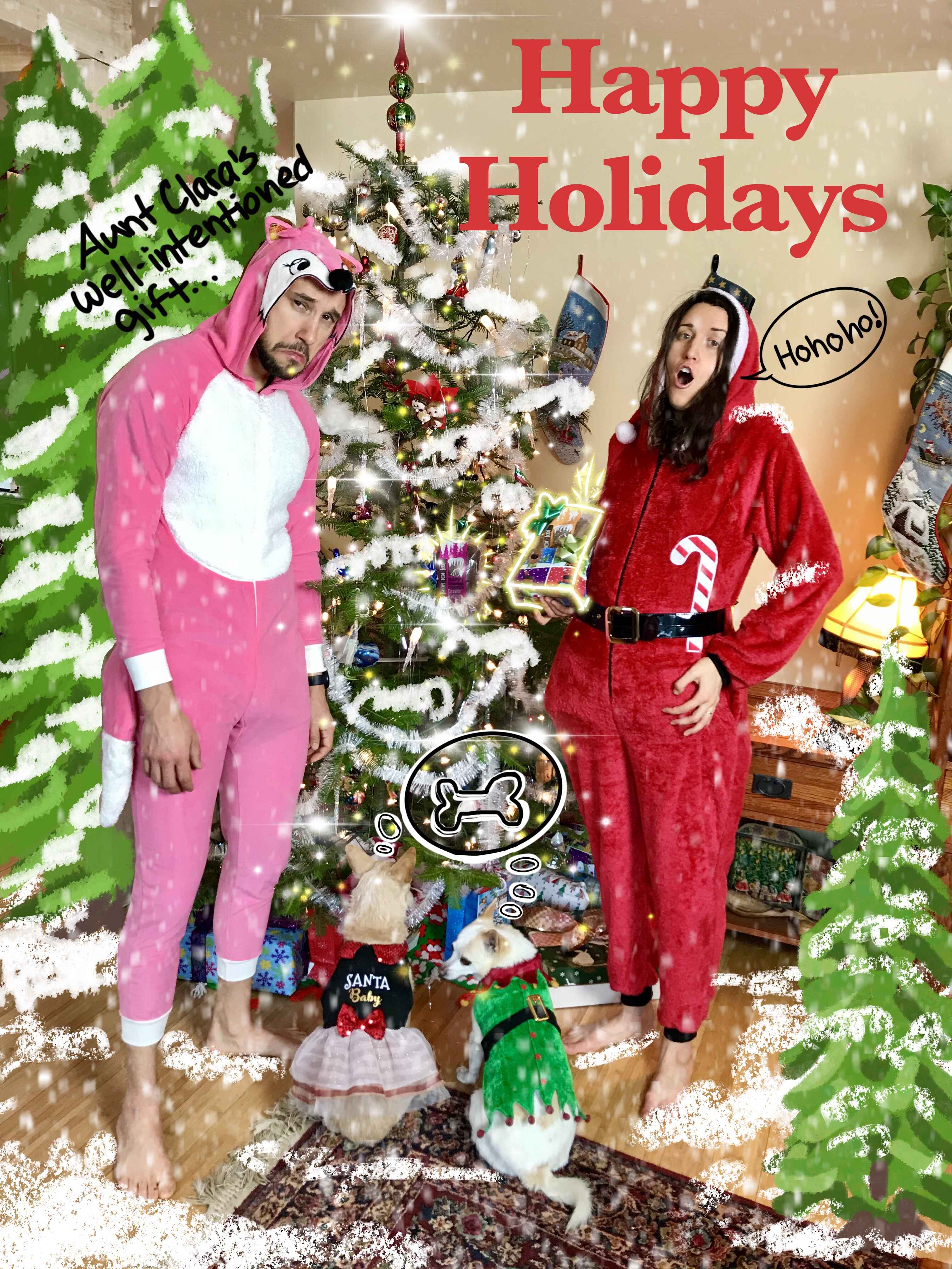 12/22/24 Happy Holidays and Dairy Free, Date-sweetened Hot Chocolate r ...