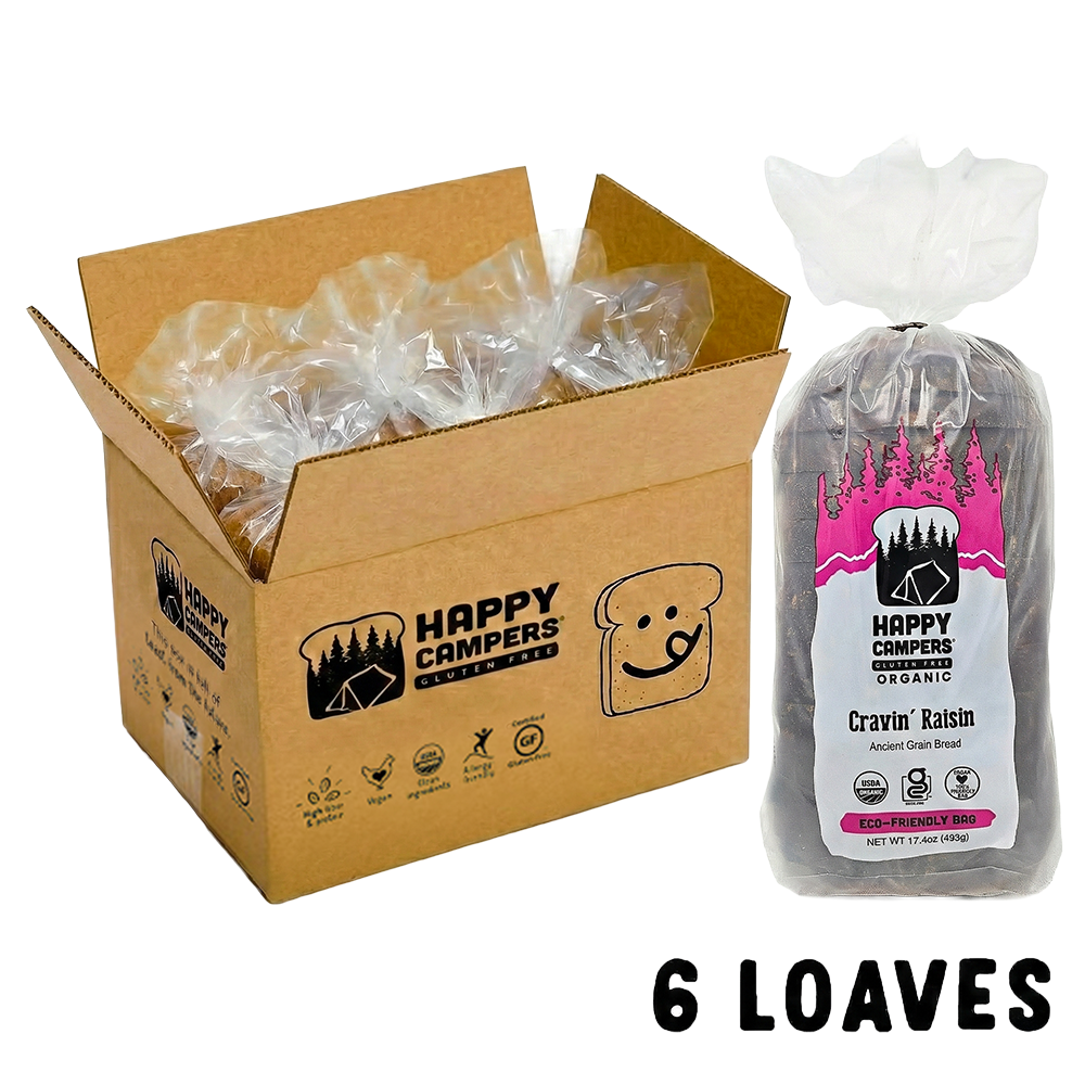 Cravin’ Raisin Cinnamon CASE (6 items) - WSL – Happy Campers Gluten Free